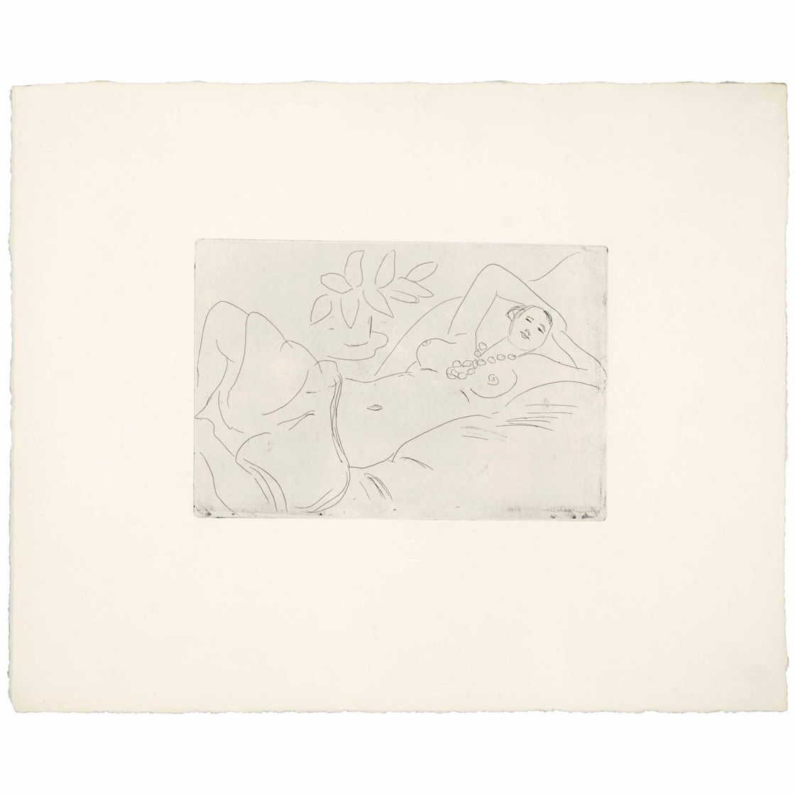 Henri Matisse — Кушетка-одалиска (Дутуит 86)