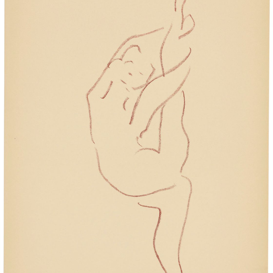 Henri Matisse — Танцовщицы-акробатки: одна тарелка