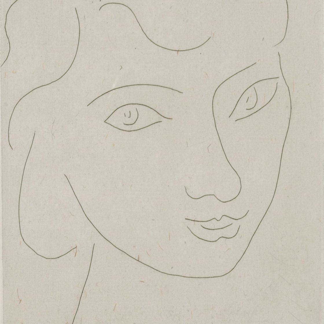 Henri Matisse — Визаж из трех четвертинок