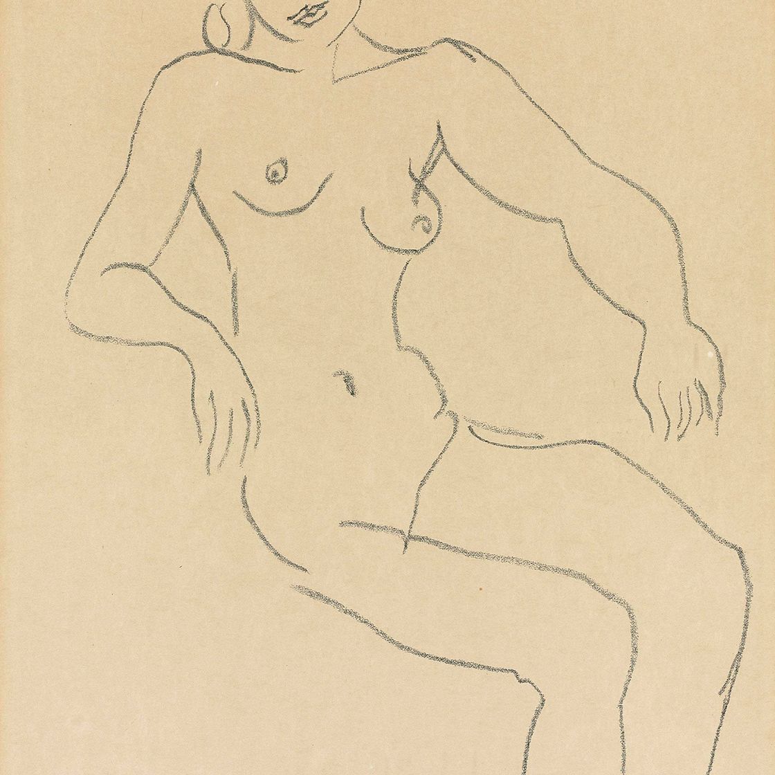Henri Matisse — Ну ассис, шевелюра фонсе (D.-M. 421)