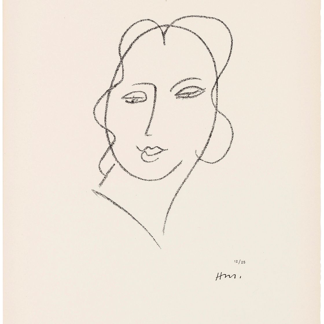 Henri Matisse — Этюды для взрослых "Наедине с вуалью": две тарелки (д. 642, 643)