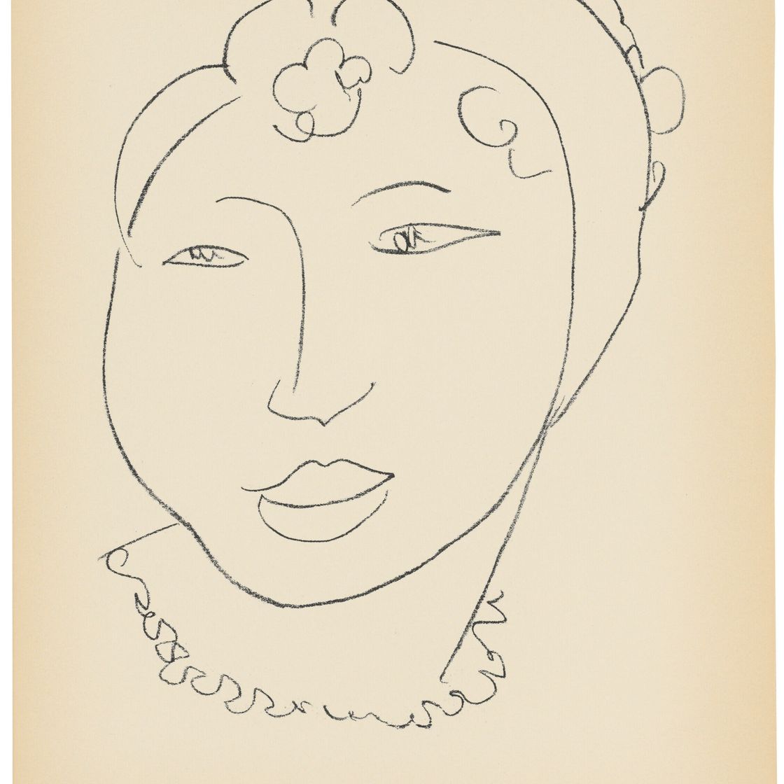 Henri Matisse — Гаитянка в Мадрасе
