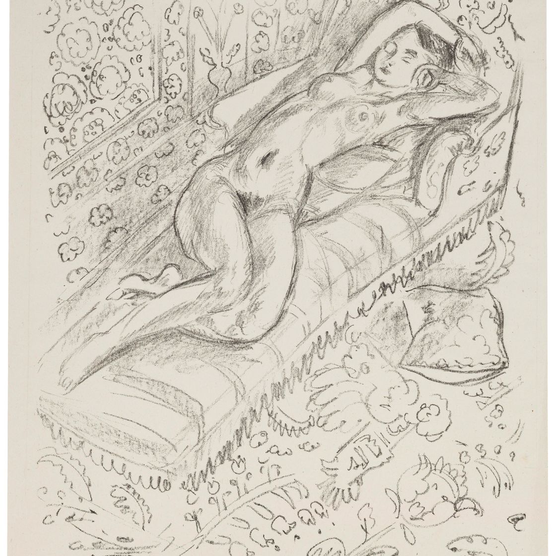Henri Matisse — Ну, в шезлонге для хранения любимых вещей.