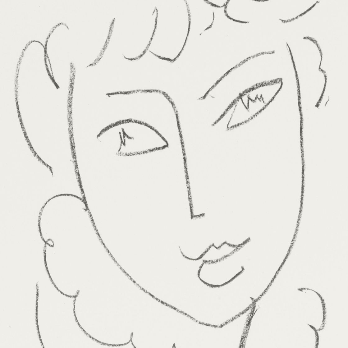 Henri Matisse — Ла Помпадур : одна тарелка