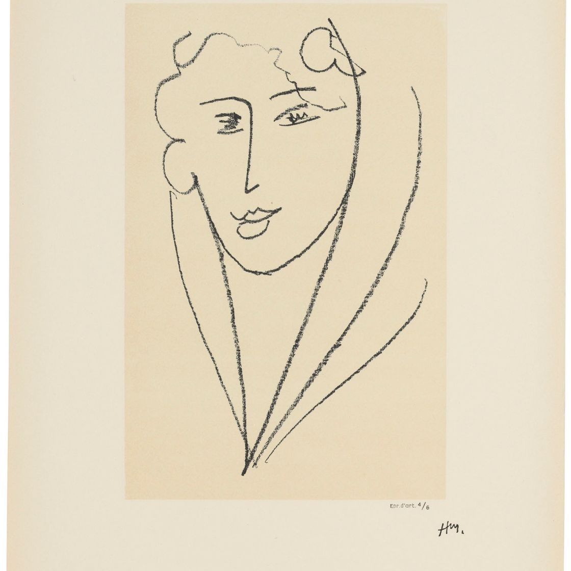 Henri Matisse — Молодая женщина в платке