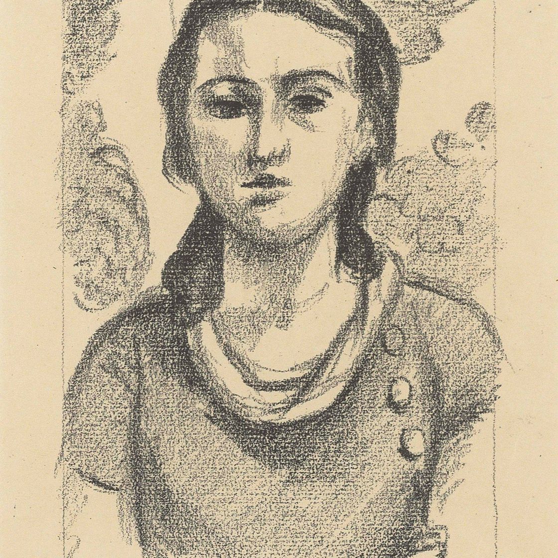 Henri Matisse — Тет-а-тет с молодой девушкой (D.-M. 453)