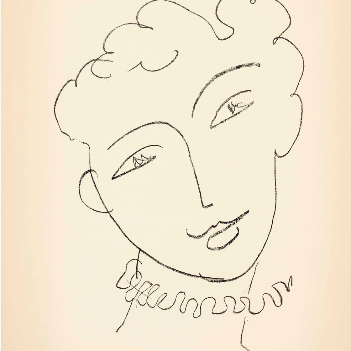 Henri Matisse — Ла Помпадур : одна тарелка