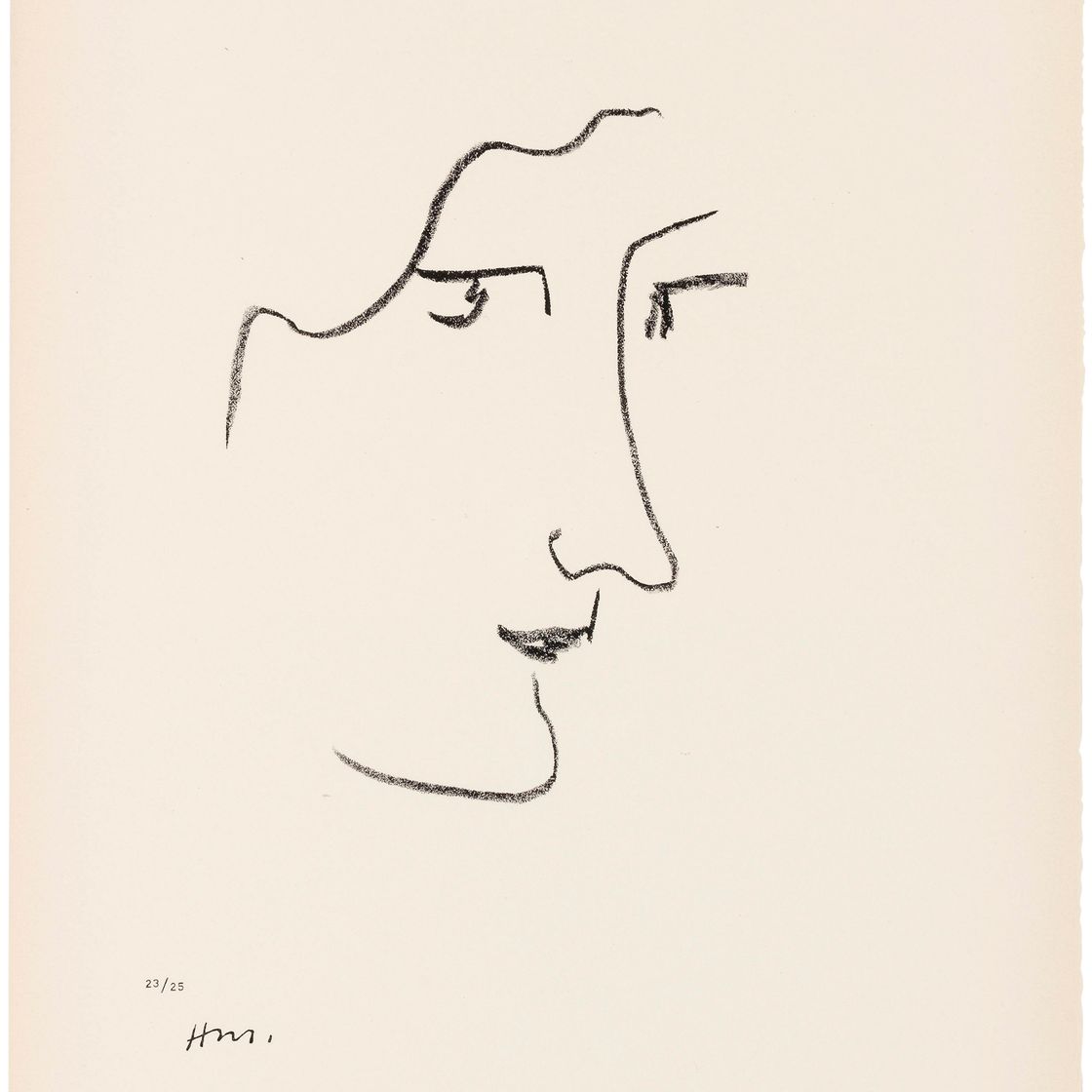 Henri Matisse — Портрет де Колетт