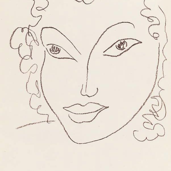 Henri Matisse — Пять иллюстраций из антильской поэзии (37 книг Дутуита)