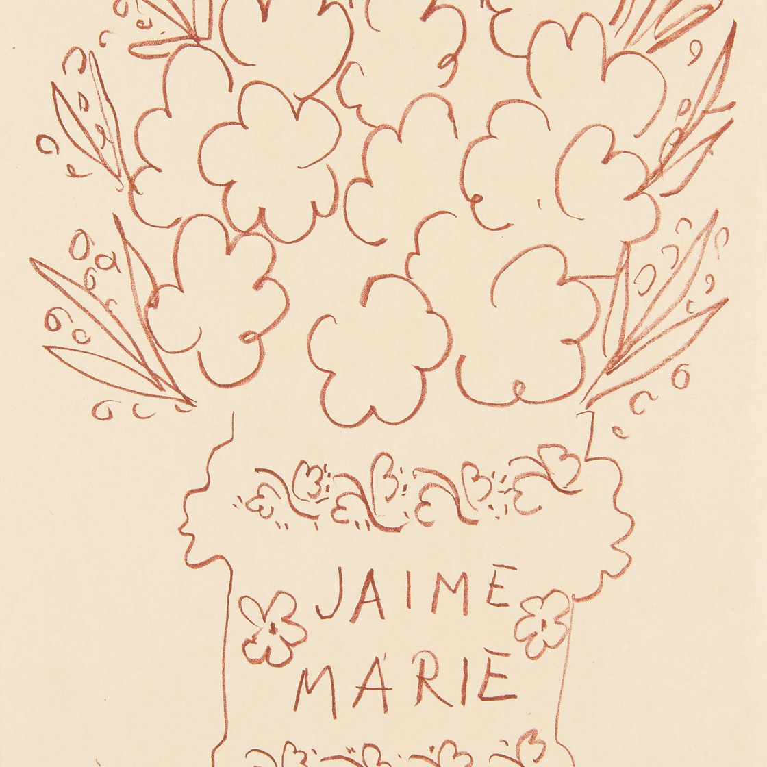 Henri Matisse — Джейми Мари из "Флориле любви" (25-я книга Дутуита)