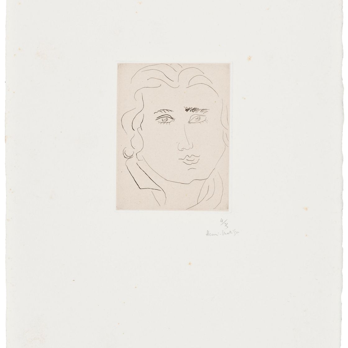 Henri Matisse — Тет-а-тет молодых людей с прямоугольными источниками