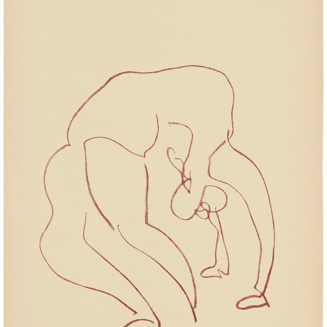 Henri Matisse — Танцовщицы-акробатки: одна тарелка