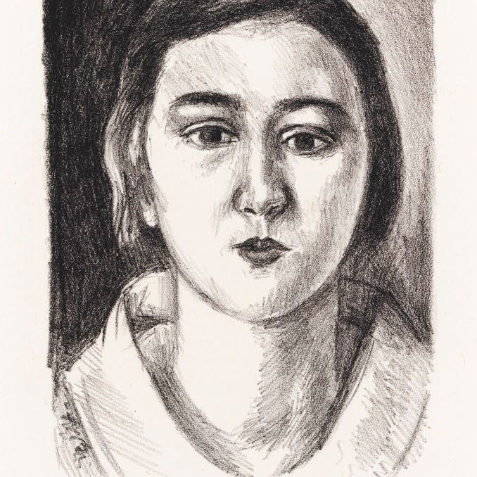 Henri Matisse — Молодая девушка у озера Органди (D. 428)
