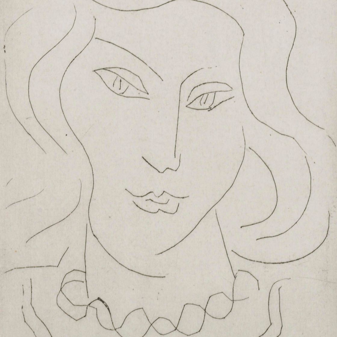 Henri Matisse — Тет-а-тет с молодой женщиной в шахте на торсаде