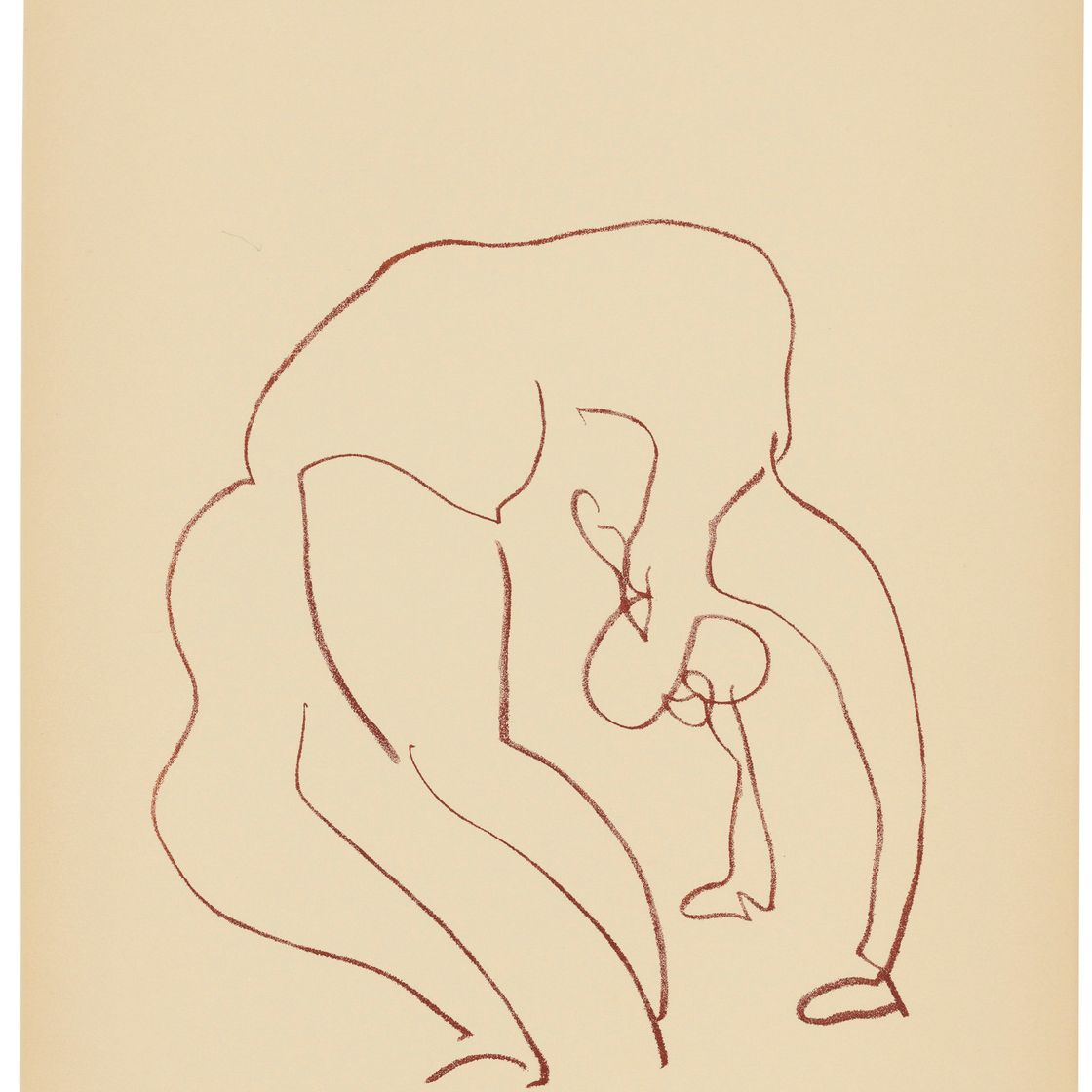 Henri Matisse — Одна пластинка, от: Танцовщицы-акробатки