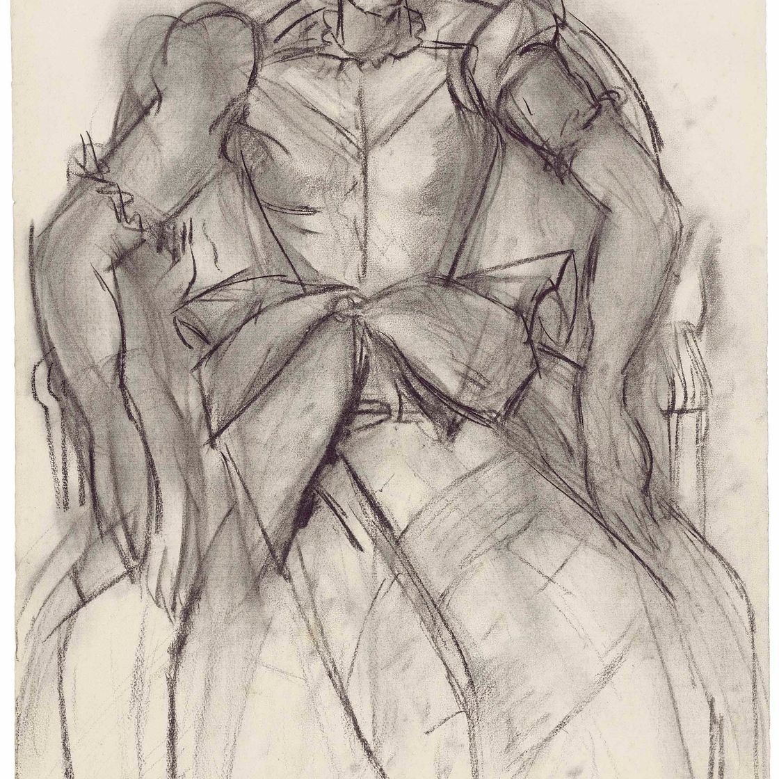 Henri Matisse — Женская поза в платье из тафты