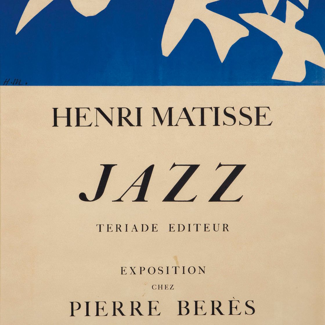 Henri Matisse — Анри Матисс. Джаз, выставка в галерее Берис