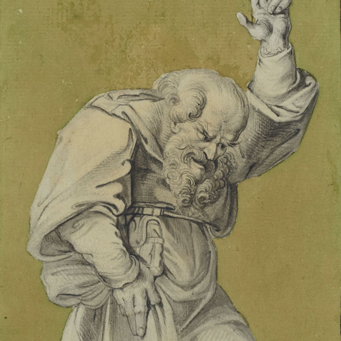 Henry Fuseli — Старый Пророк, Проповедующий, изображение 1