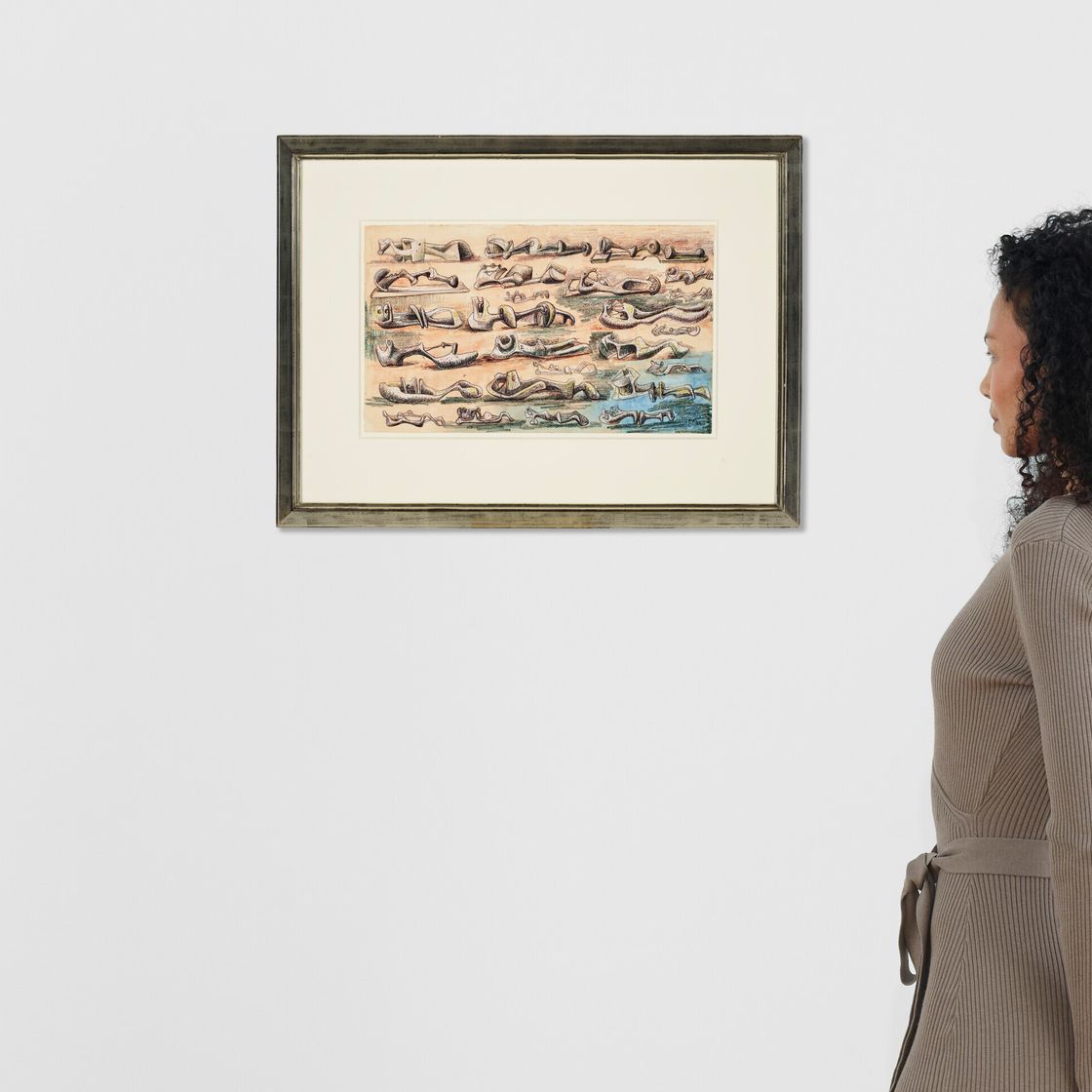 Henry Moore — Лежащие фигуры, изображение 4