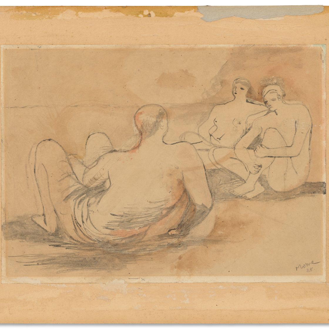 Henry Moore — Группа фигур, изображение 2