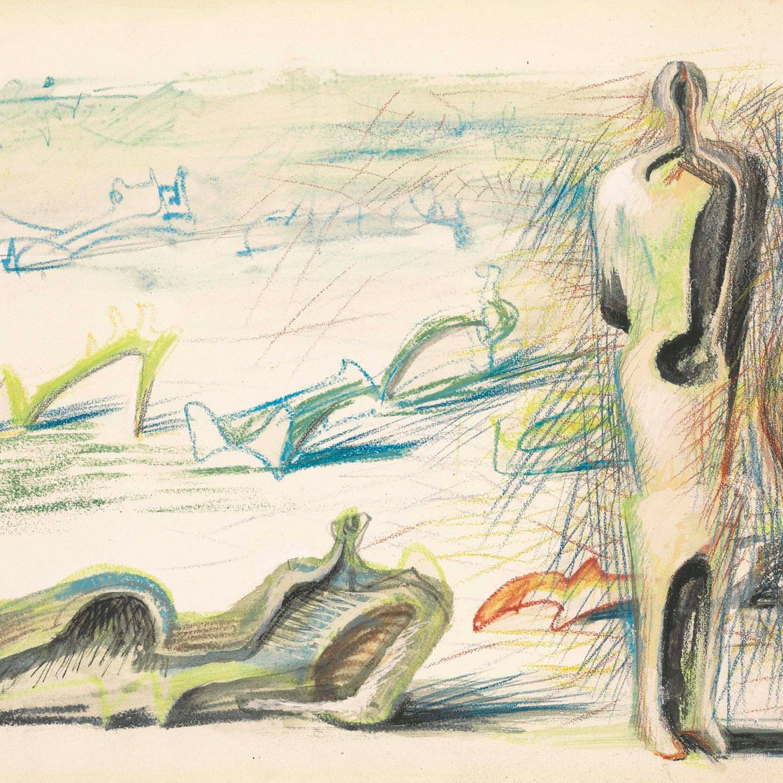 Henry Moore — Этюды для скульптуры