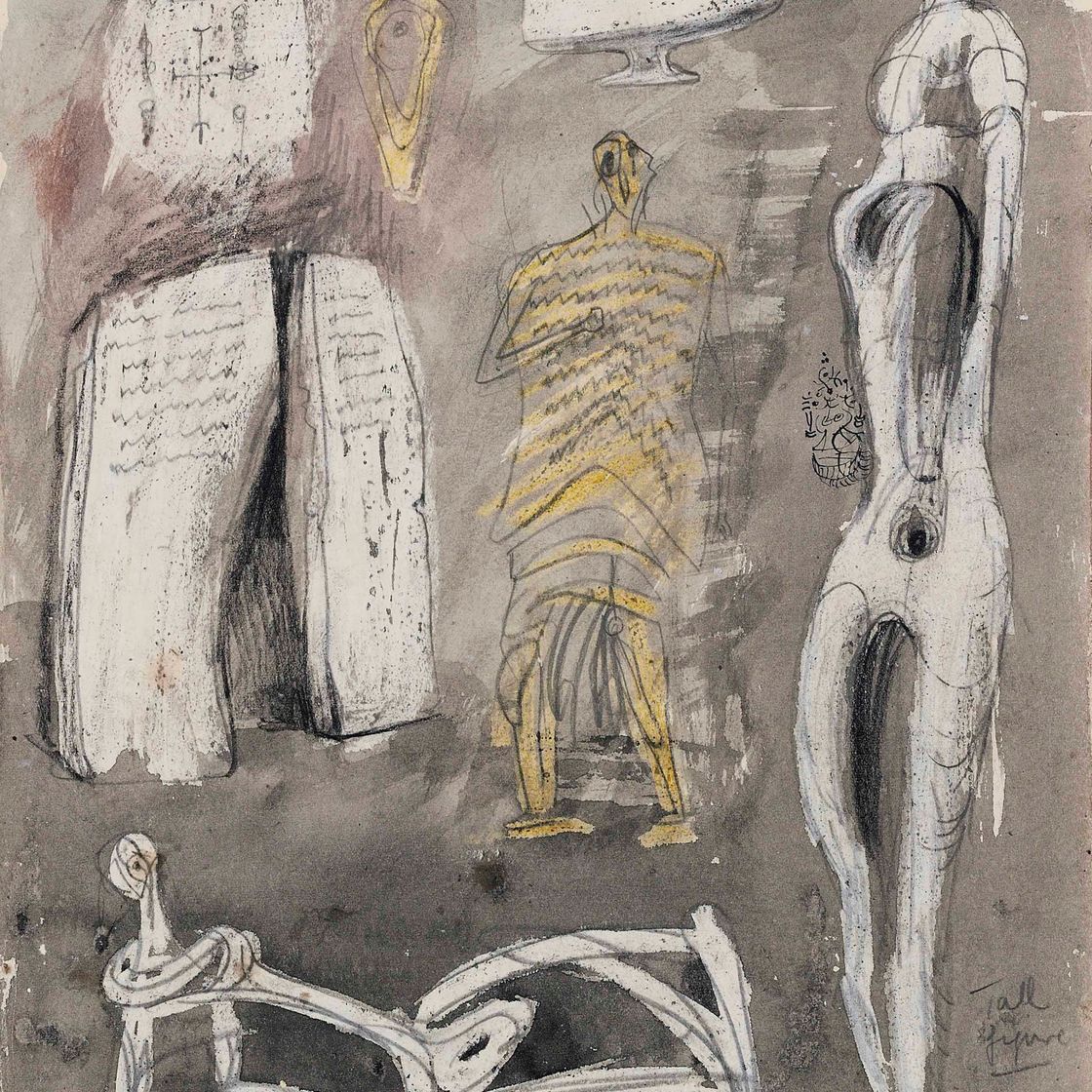 Henry Moore — Высокая фигура