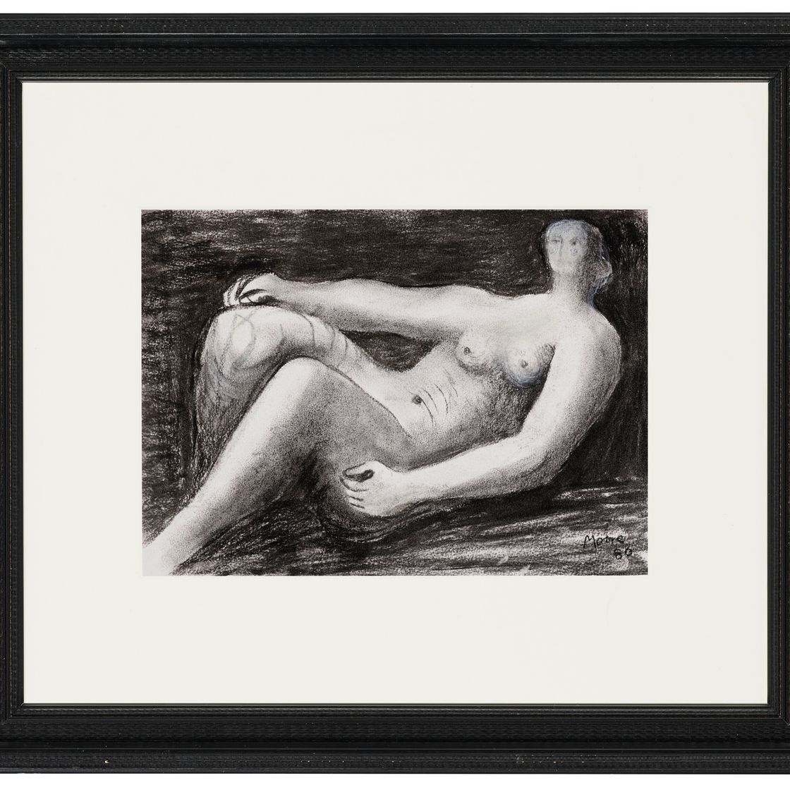 Henry Moore — Лежащий обнаженный, изображение 2
