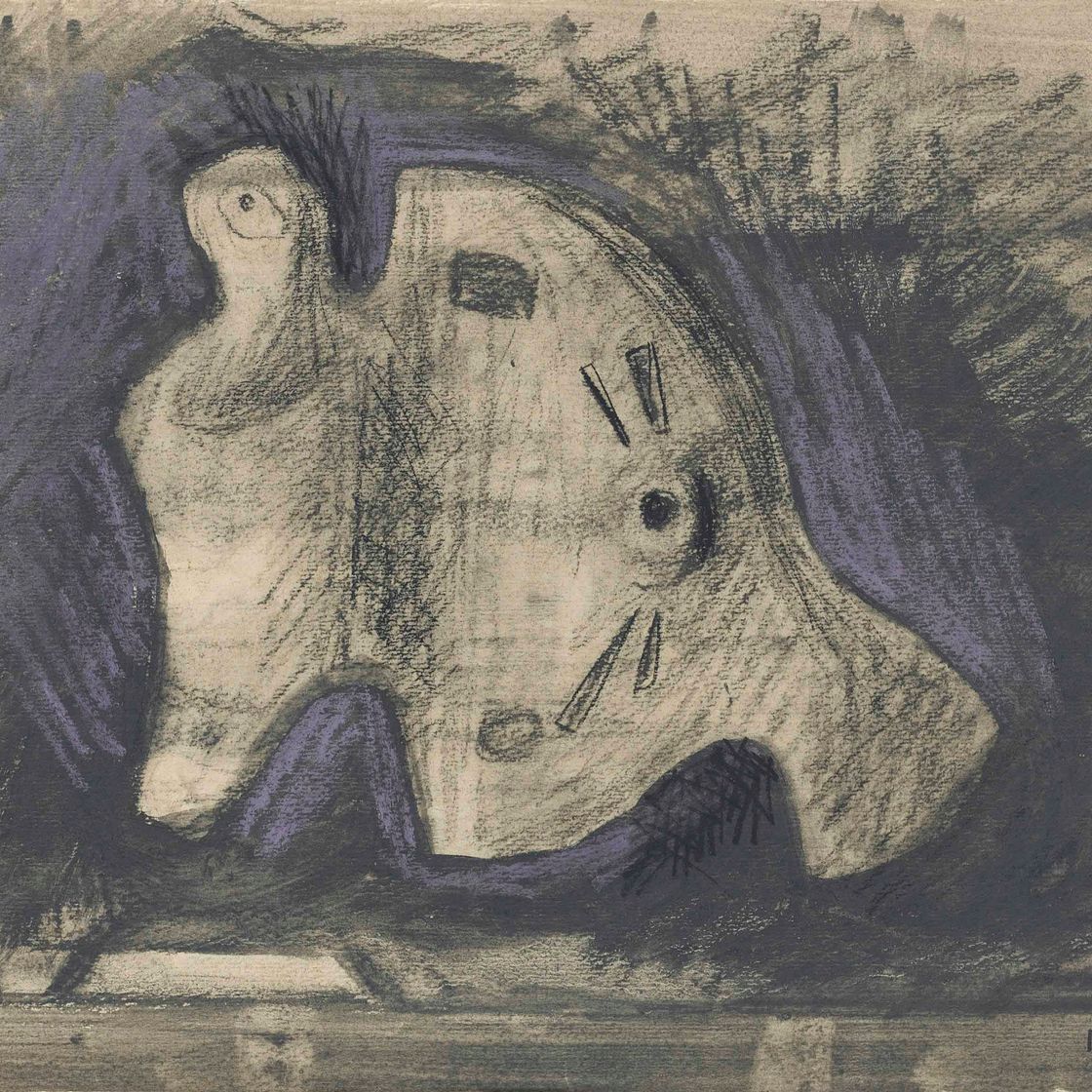 Henry Moore — Этюд для скульптуры