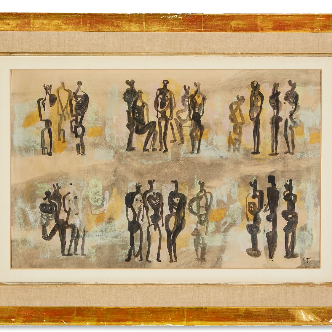 Henry Moore — Группа фигур, изображение 2