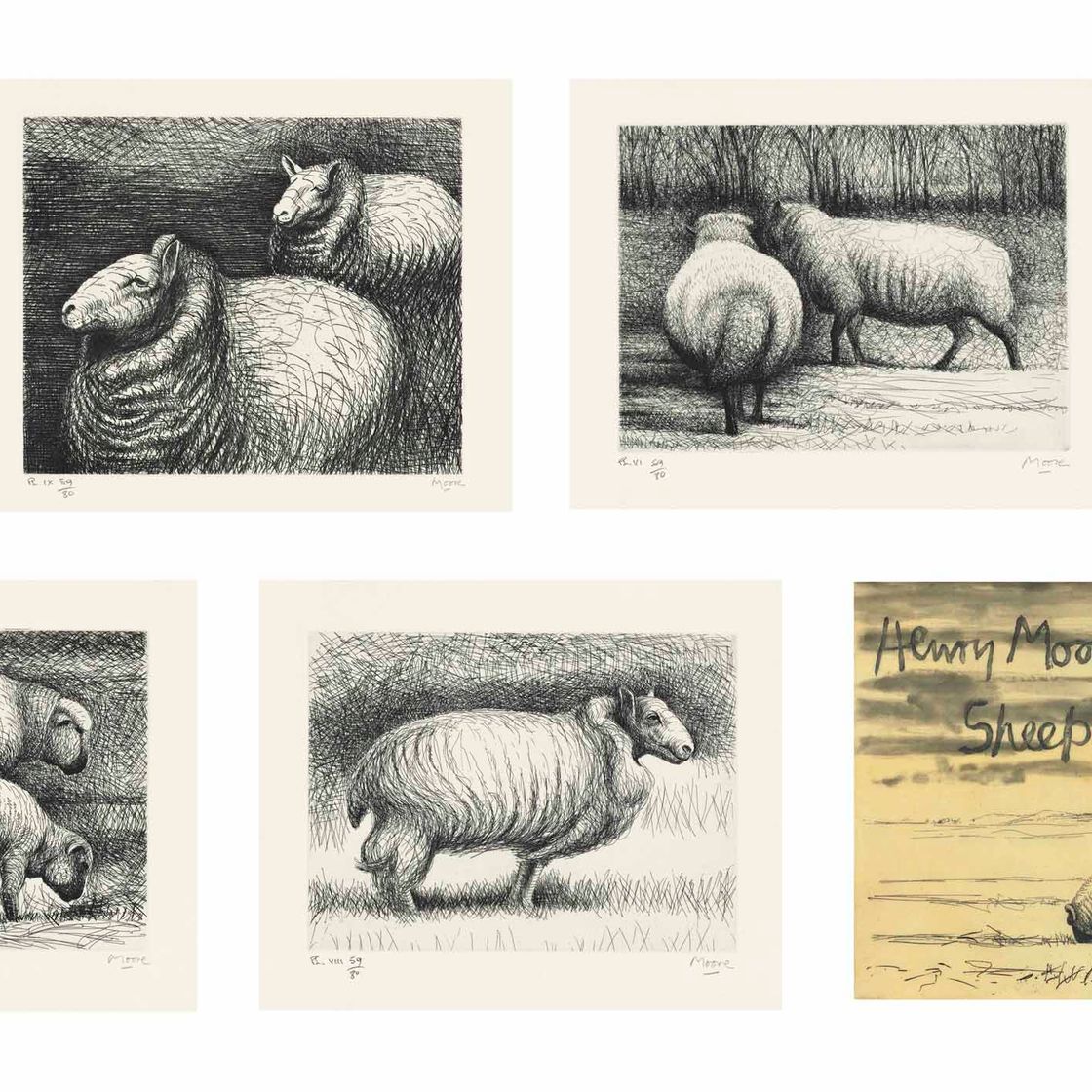 Henry Moore — Овца, изображение 1
