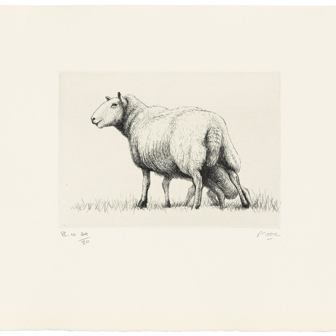 Henry Moore — Овца, изображение 3