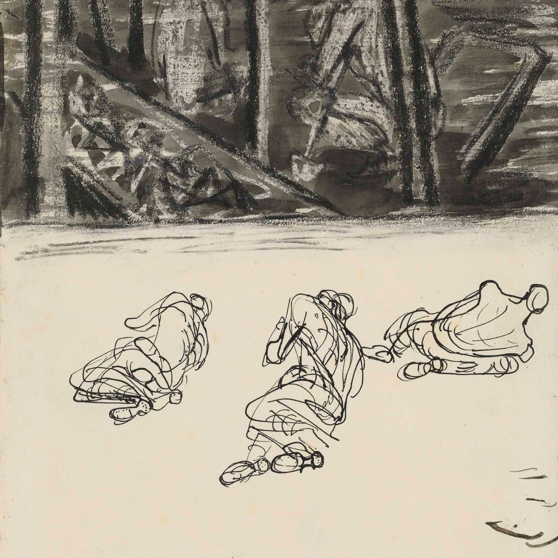 Henry Moore — Изучение фигур