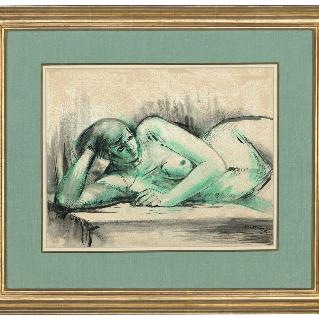 Henry Moore — Лежащая женщина, изображение 2