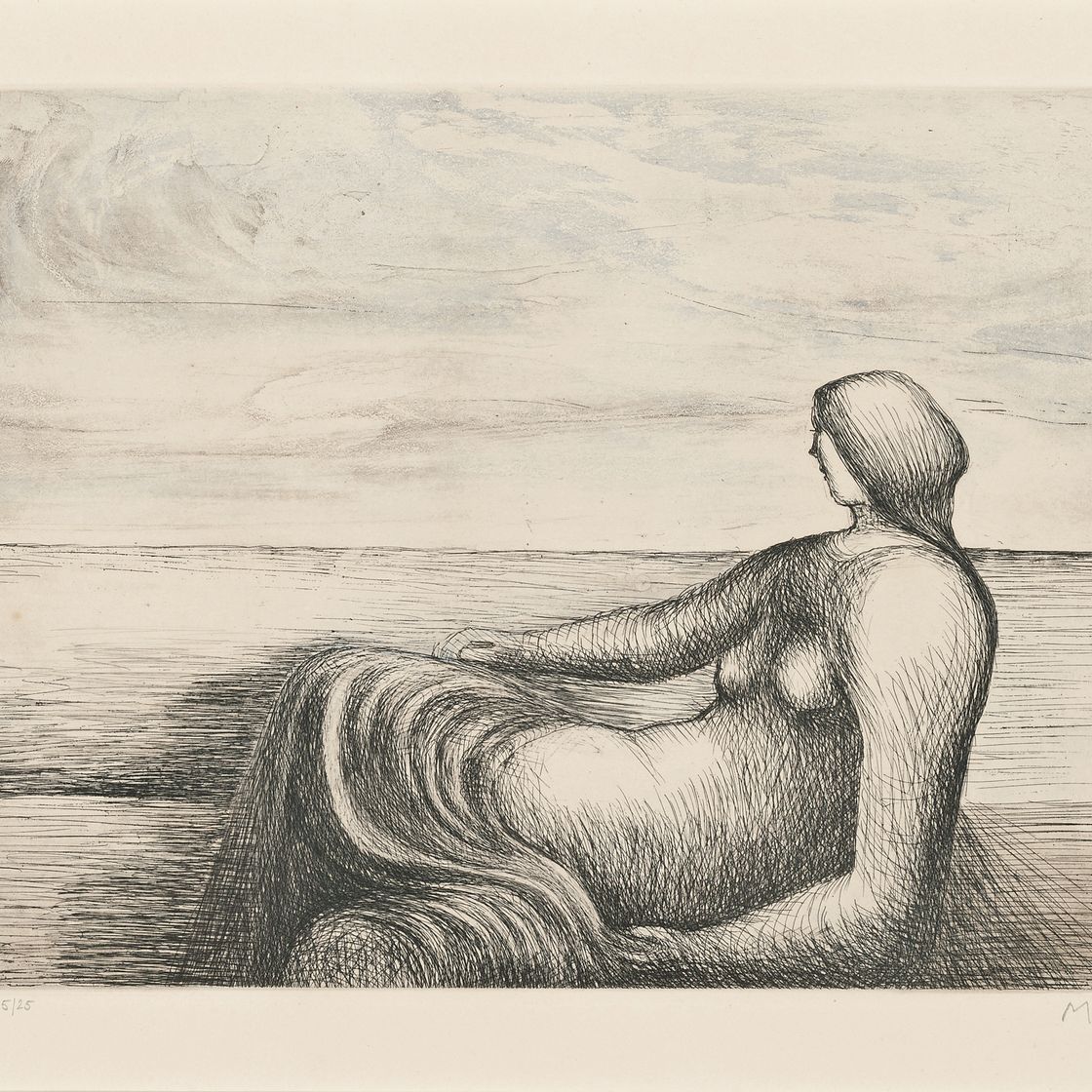 Henry Moore — Альбом "Лежащая фигура", изображение 2