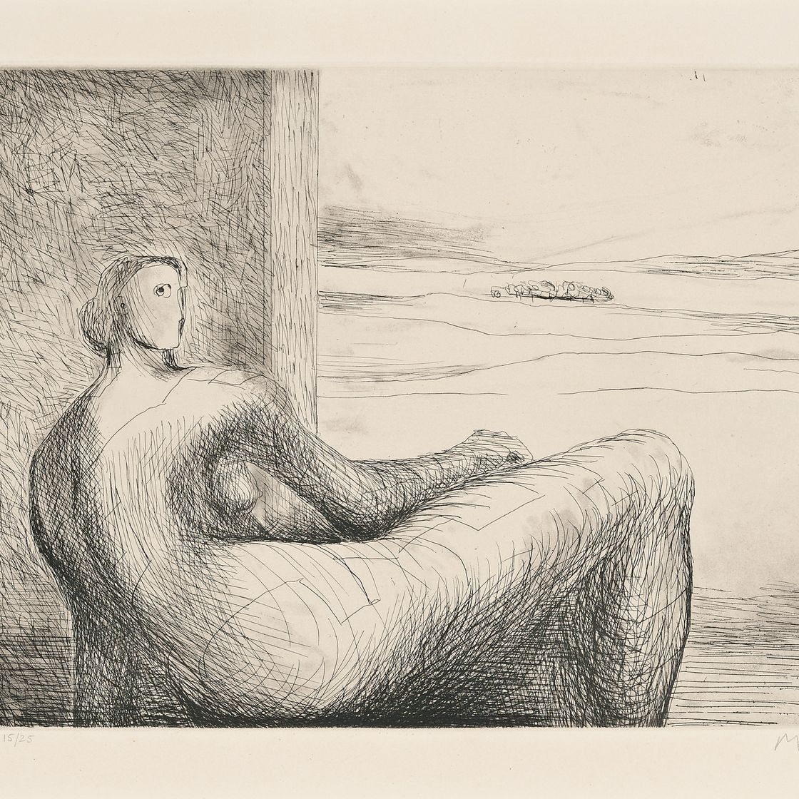 Henry Moore — Альбом "Лежащая фигура", изображение 3