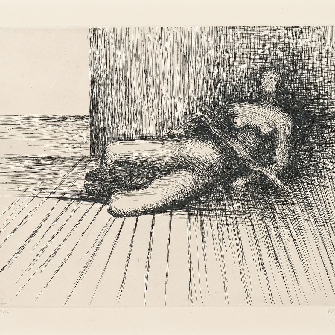 Henry Moore — Альбом "Лежащая фигура", изображение 5