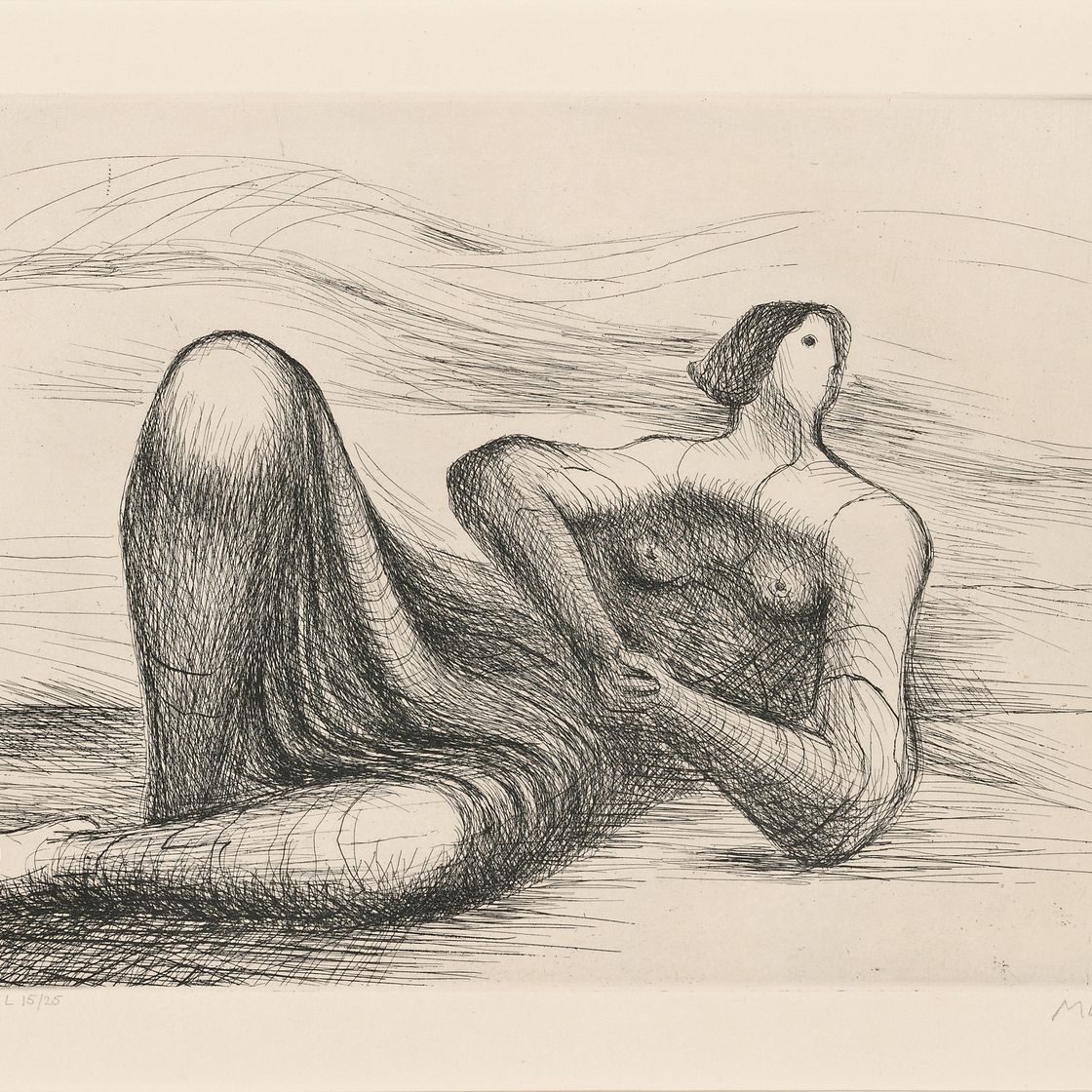 Henry Moore — Альбом "Лежащая фигура", изображение 7