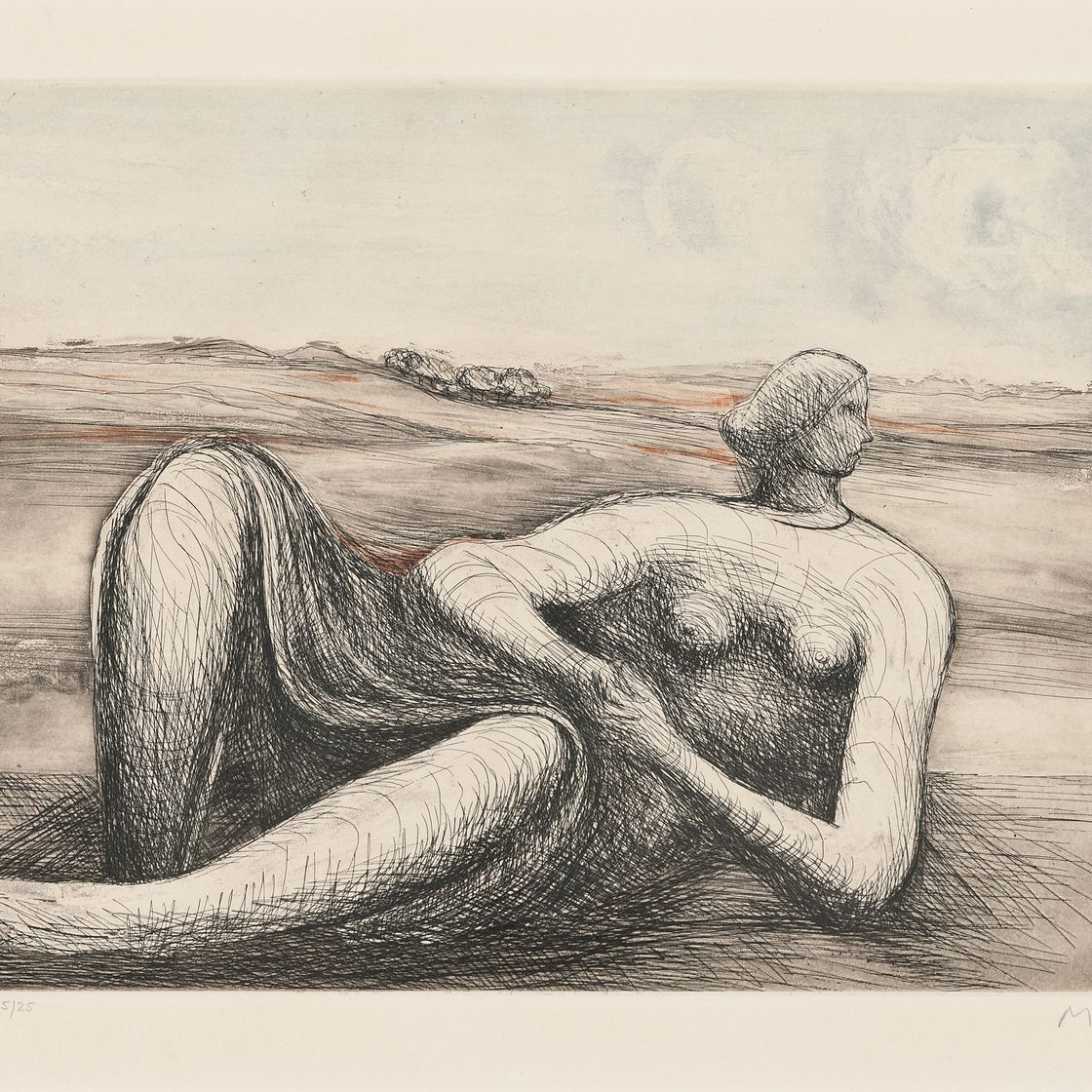 Henry Moore — Альбом "Лежащая фигура", изображение 8