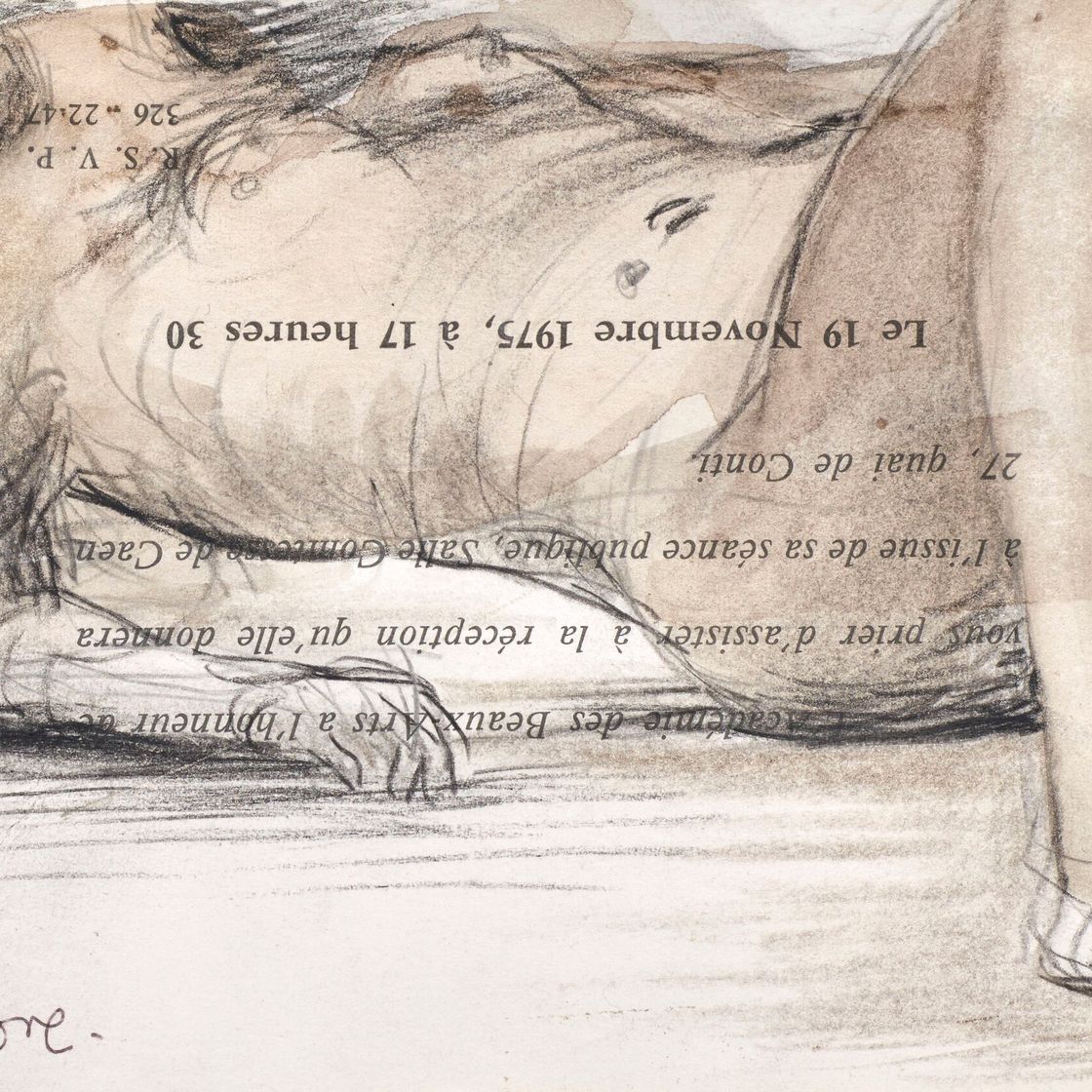 Henry Moore — Лежащая женщина