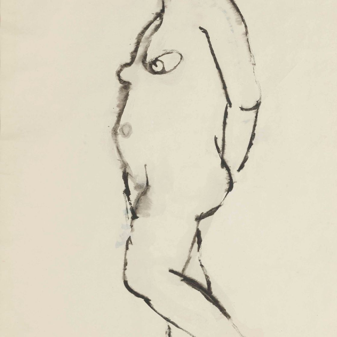 Henry Moore — Обнаженная женщина