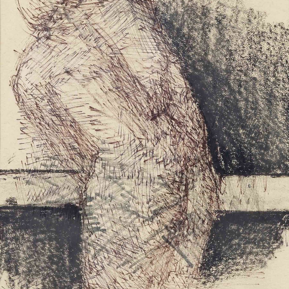 Henry Moore — Стоящая фигура: Вид сзади
