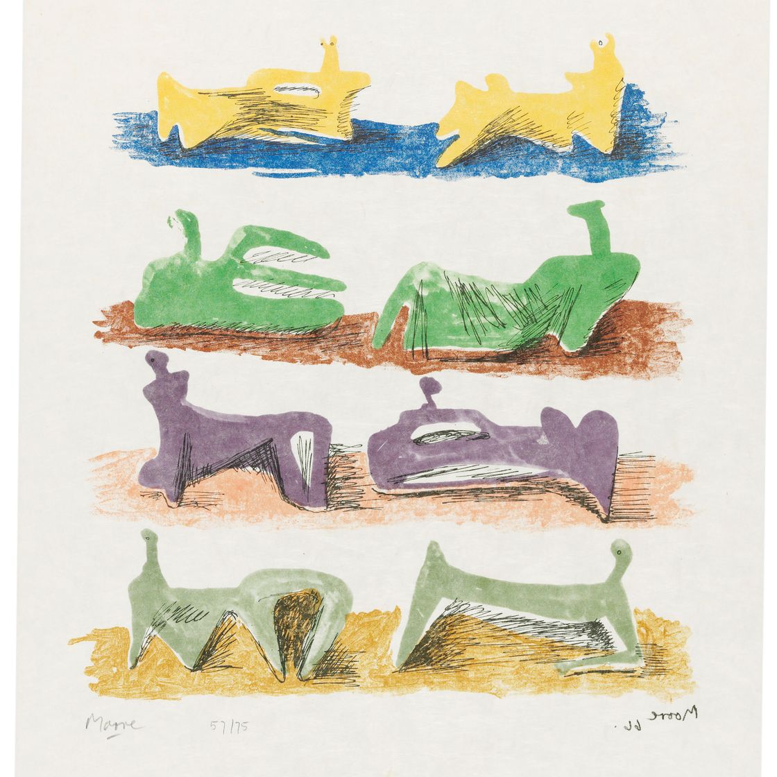 Henry Moore — Альбом для рисования в укрытии, изображение 1