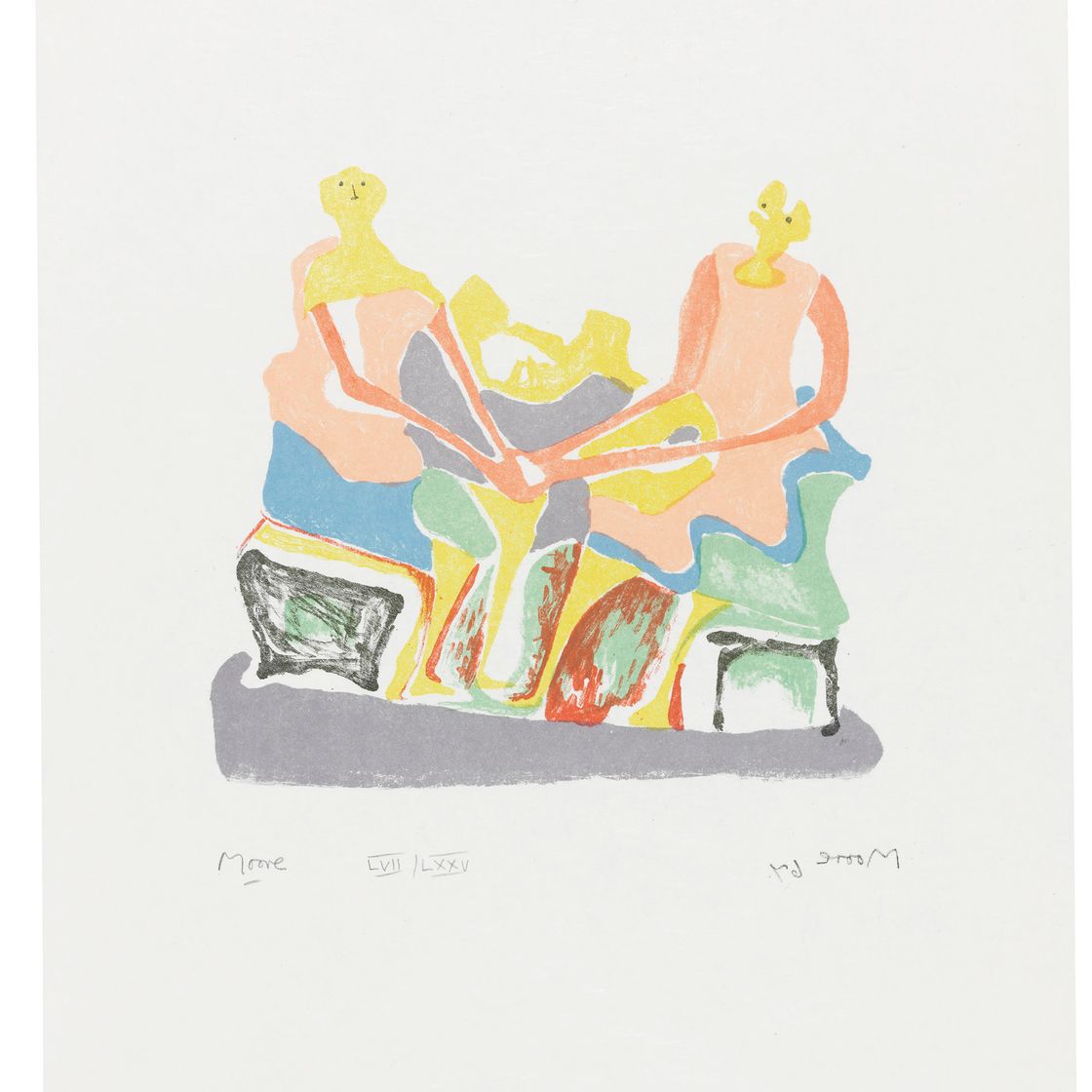 Henry Moore — Альбом для рисования в укрытии, изображение 5