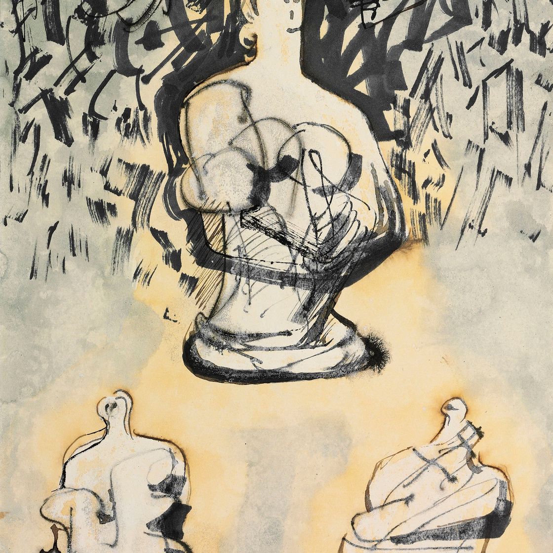 Henry Moore — Скульптурные мотивы