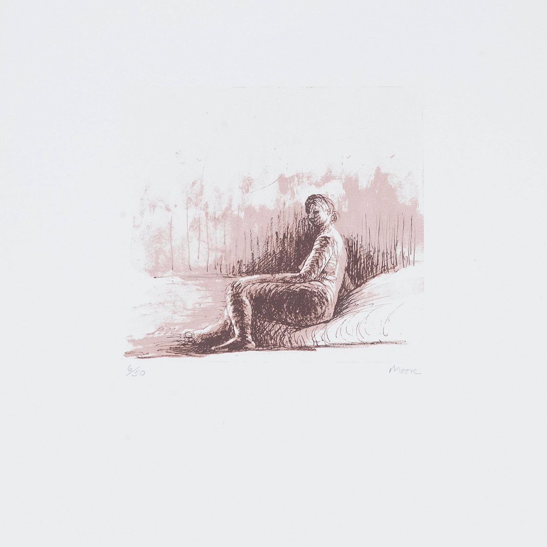 Henry Moore — Девять пластинок из коллекции Nudes (C. 396-401, 403-406), изображение 2
