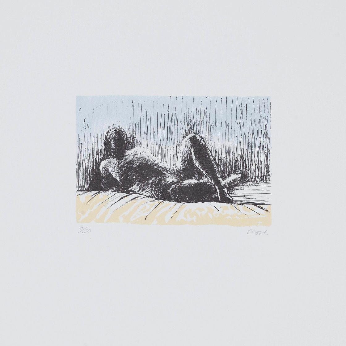 Henry Moore — Девять пластинок из коллекции Nudes (C. 396-401, 403-406), изображение 3