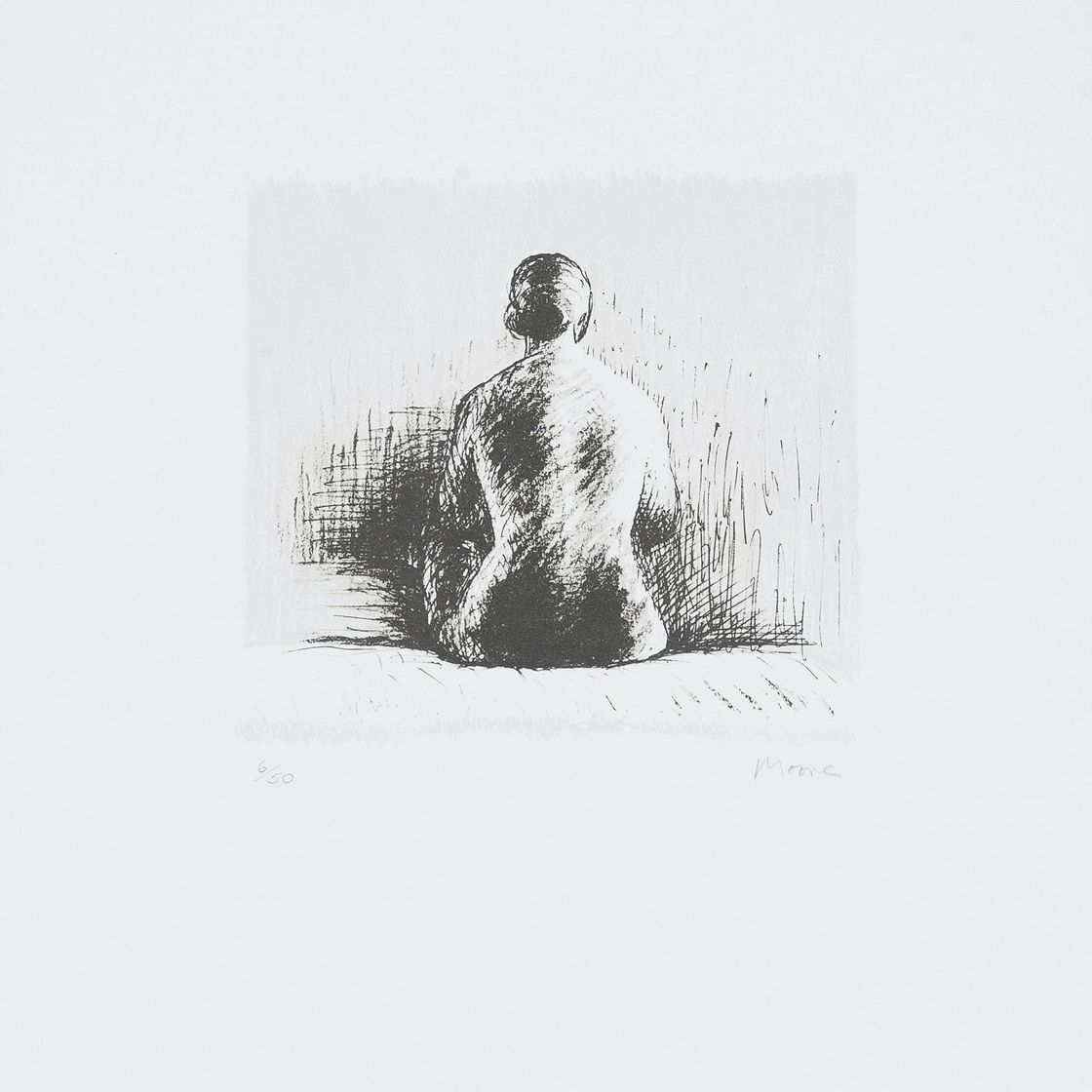 Henry Moore — Девять пластинок из коллекции Nudes (C. 396-401, 403-406), изображение 5