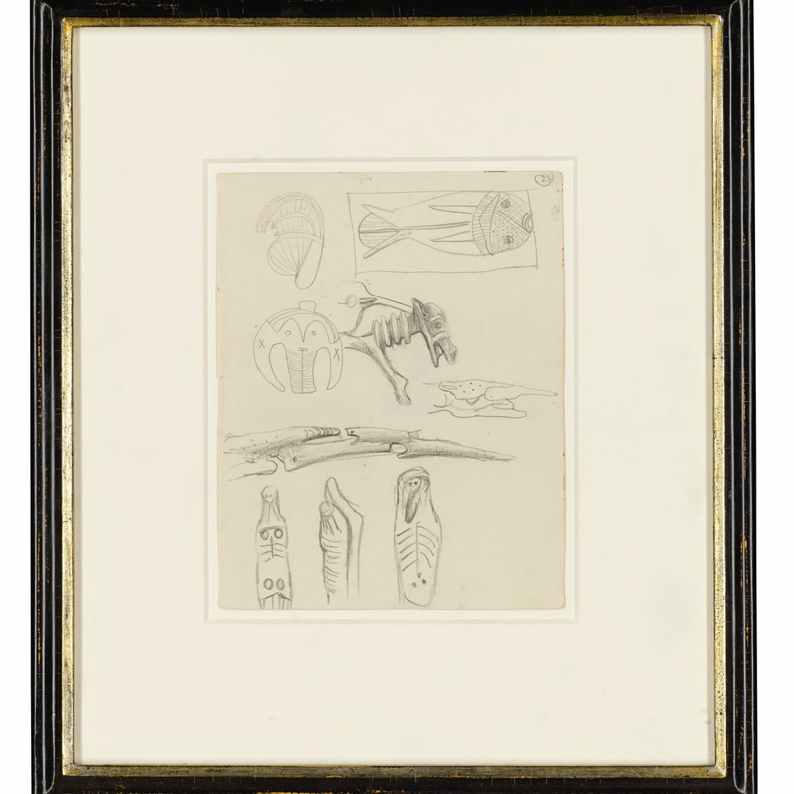 Henry Moore — Текстильный дизайн из альбома для рисования 1, изображение 2