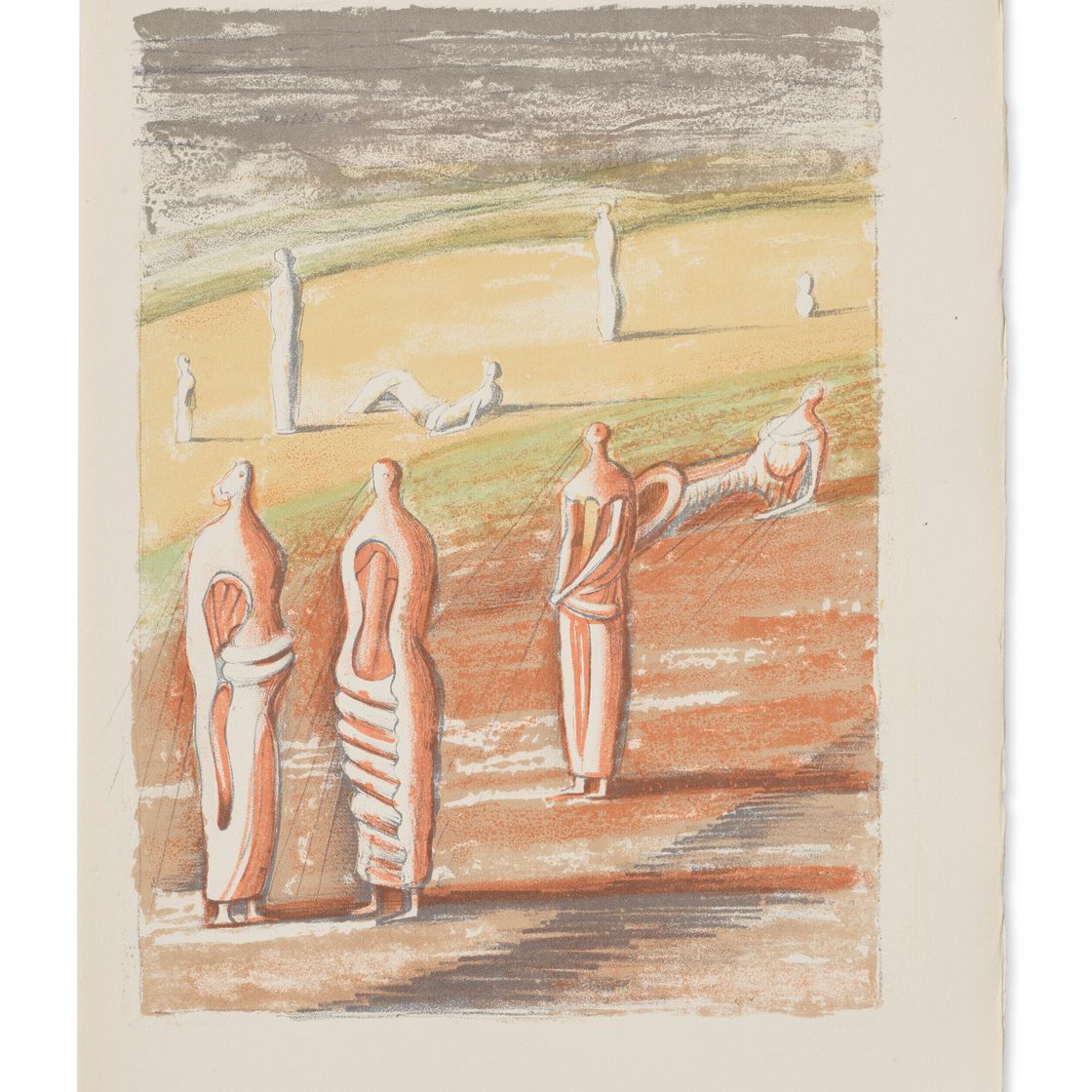 Henry Moore — Иоганн Вольфганг фон Гете, "Прометей", Анри Жонкьер, Париж, 1950, изображение 4