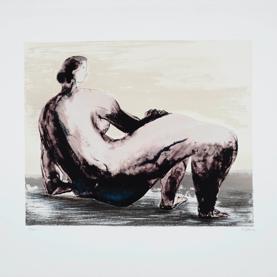 Henry Moore — Лежащая женщина II (С. 592)